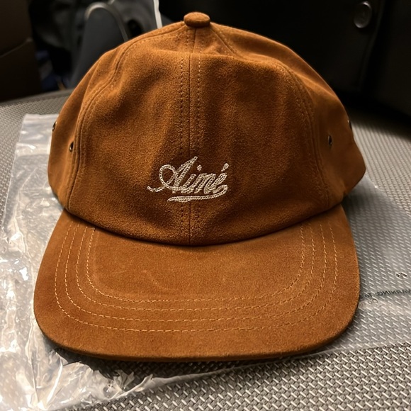 NWT Aime Leon Dore Chain Stitch Suede Hat - Picture 2 of 5